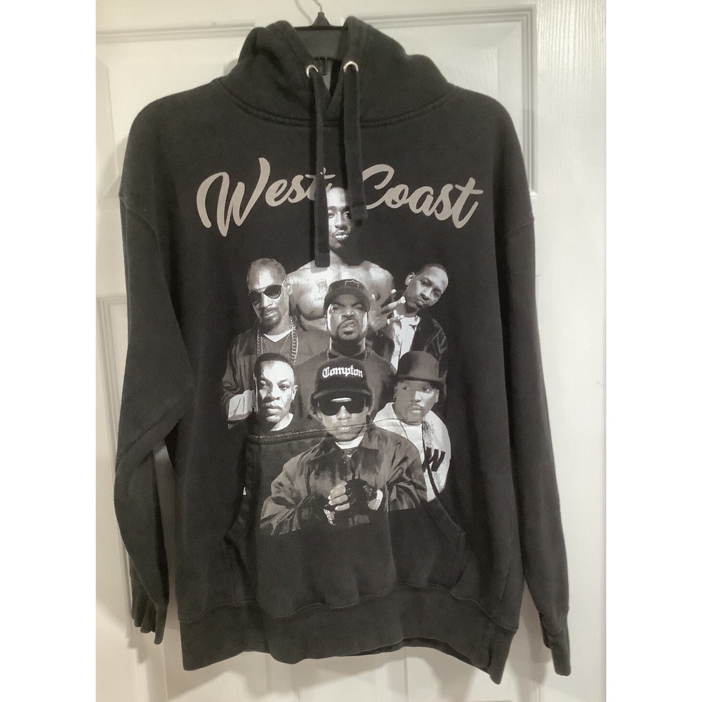 West coast rap sweatshirt hoodie Size Large